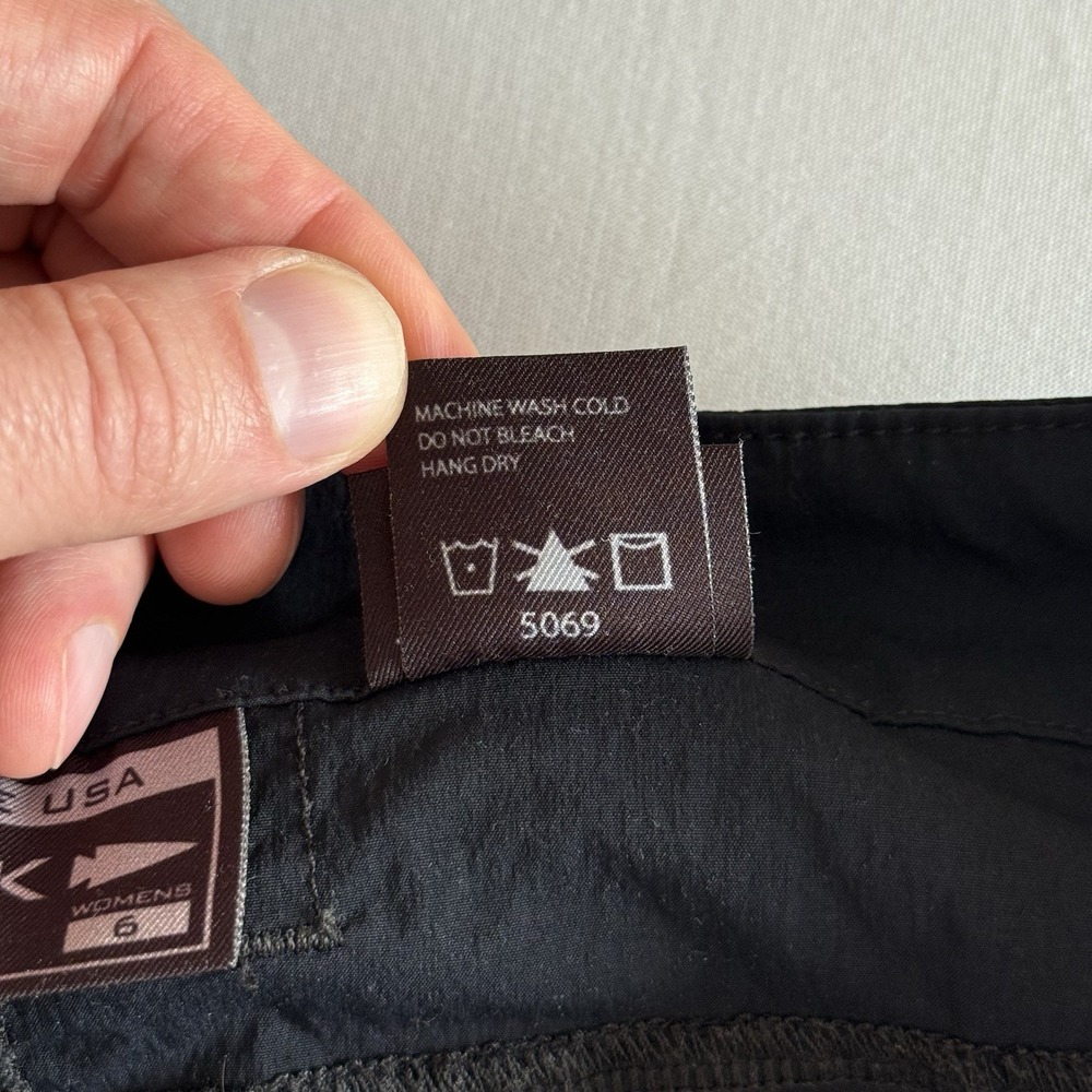 Goruck Simple Pants Womens 6 Tough Dry Lightweight Outdoor Hiking USA Made Black - Picture 10 of 13